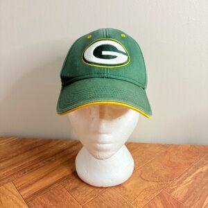 NFL Green and Yellow Green Bay Packers Football Hat kids hat adjustable
